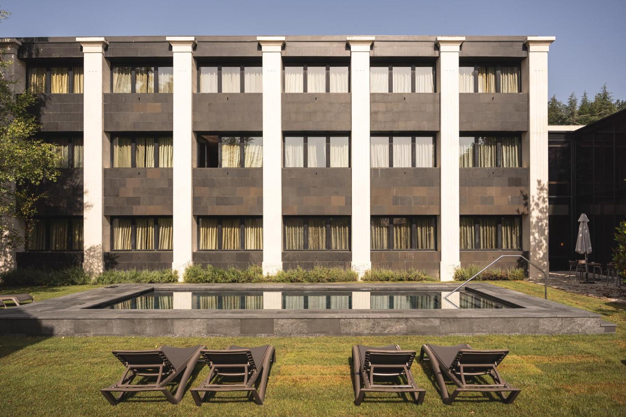 Balneario Font Vella- Adults Only Hotel Sant Hilari Sacalm Bagian luar foto
